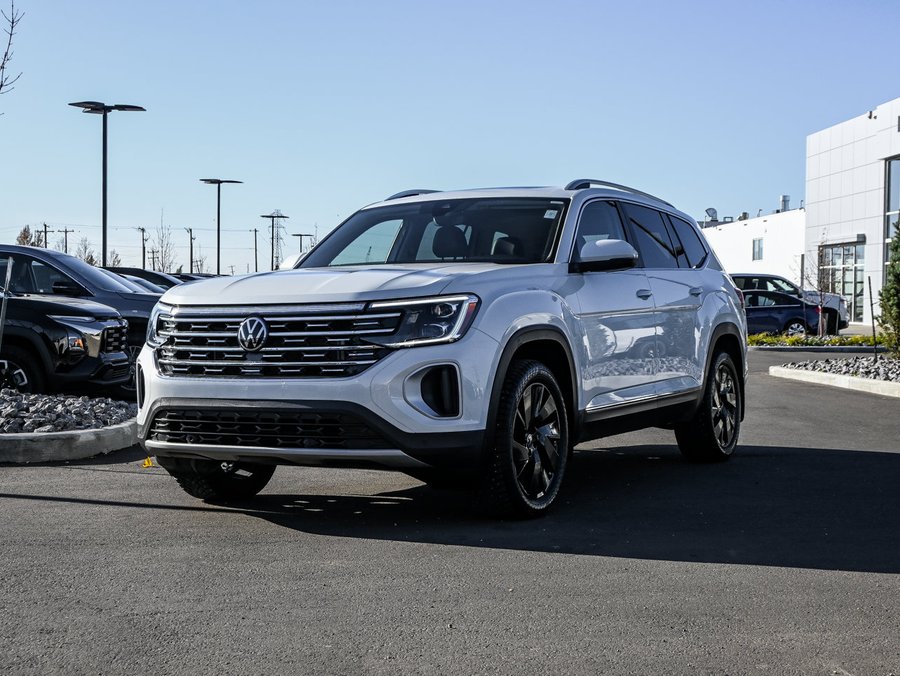 2024 Volkswagen Atlas Highline 4Motion 2.0L 7 Passenger | Panoramic Sunroof White