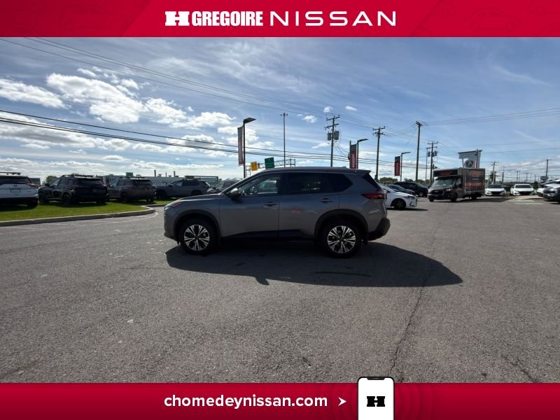 Nissan Rogue CL7449 | SV Moonroof * AWD *Carplay * Bancs Chauffants 2023 Gris Laval - photo #5