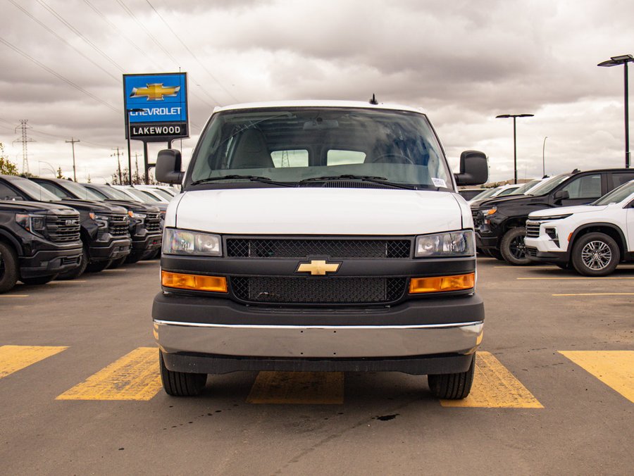 2025 Chevrolet Express Cargo Van WT 6.6L | Bucket Seats White
