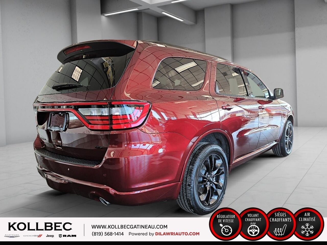 Dodge Durango 26140 | GT TI 2026 Couche nacrée rouge intense Gatineau - photo #14
