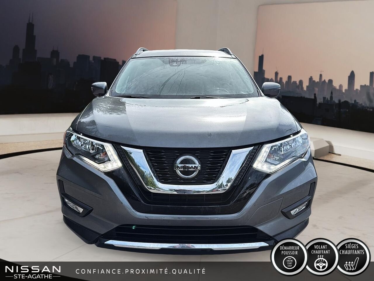 2019 Nissan Rogue Grey Ste-Agathe des Monts - photo #1