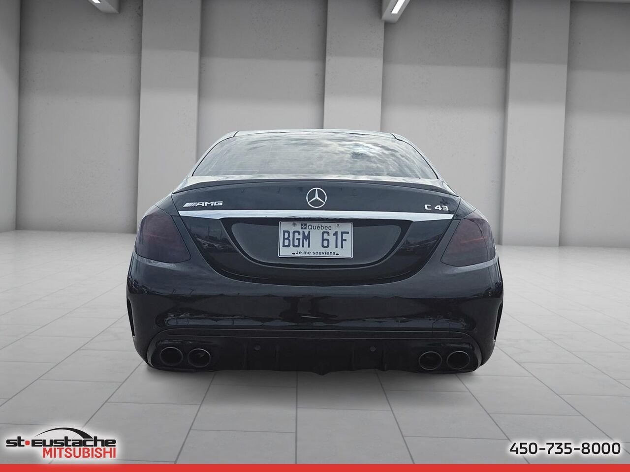 2020 Mercedes-Benz Classe-C Black Saint-Eustache - photo #2