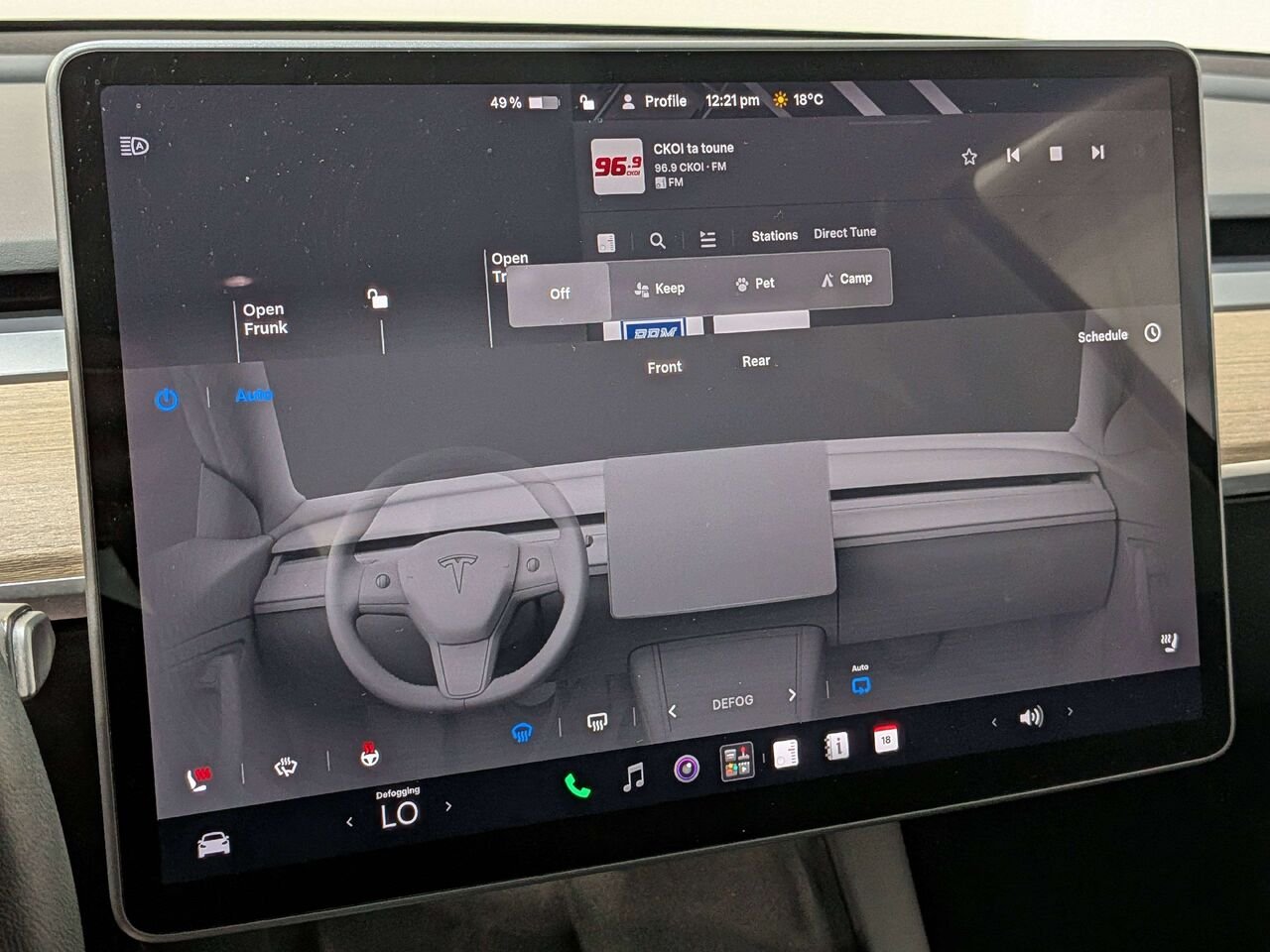 Tesla Model 3 Standard Range RWD *Ltd Avail* 2022 Noir Val-David - photo #26