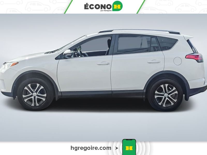 2017 Toyota Rav 4 White Laval - photo #4