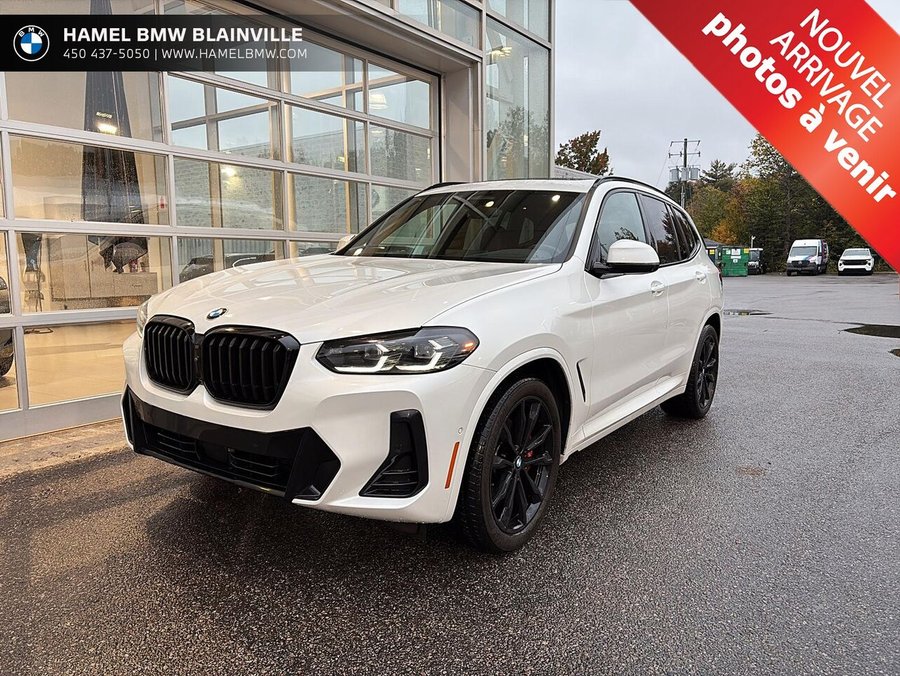 2023 BMW X3 xDrive30i véhicule d'activités sportives White