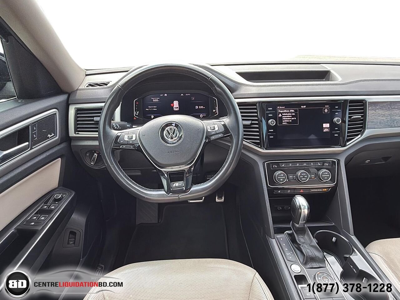 Volkswagen Atlas EXCELINE R-LINE V6 4MOTION | BD0372 2019 Noir Granby - photo #16