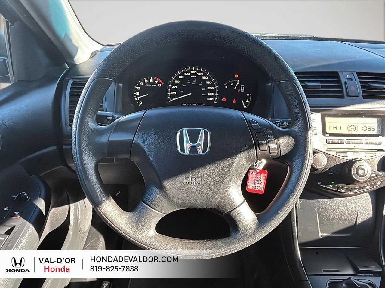 2007 Honda Berline Accord 4 portes, 4 cyl. en ligne, boîte manuelle, DX-G Val-d'Or - photo #7