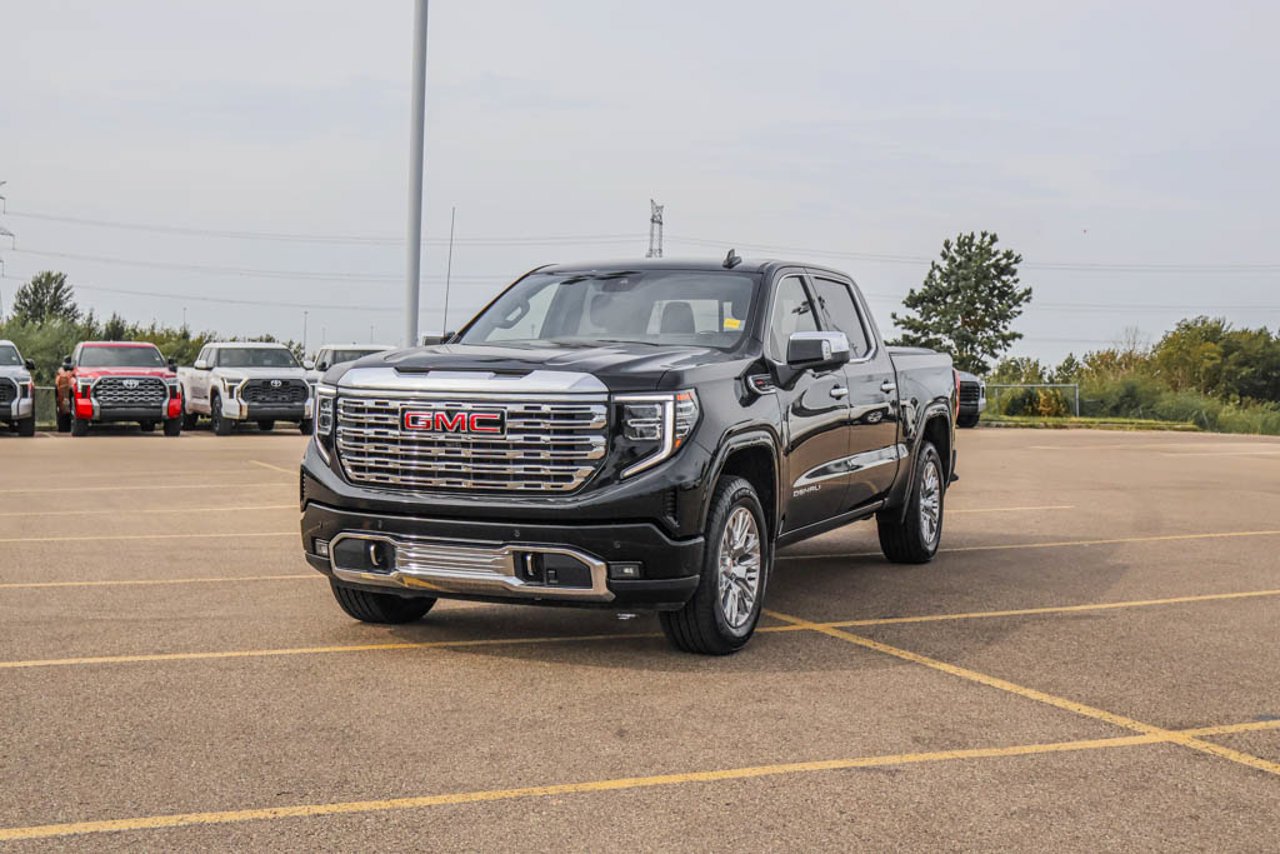 2024 GMC Sierra 1500 4WD Crew Cab 147 Denali Black Sherwood Park - photo #3
