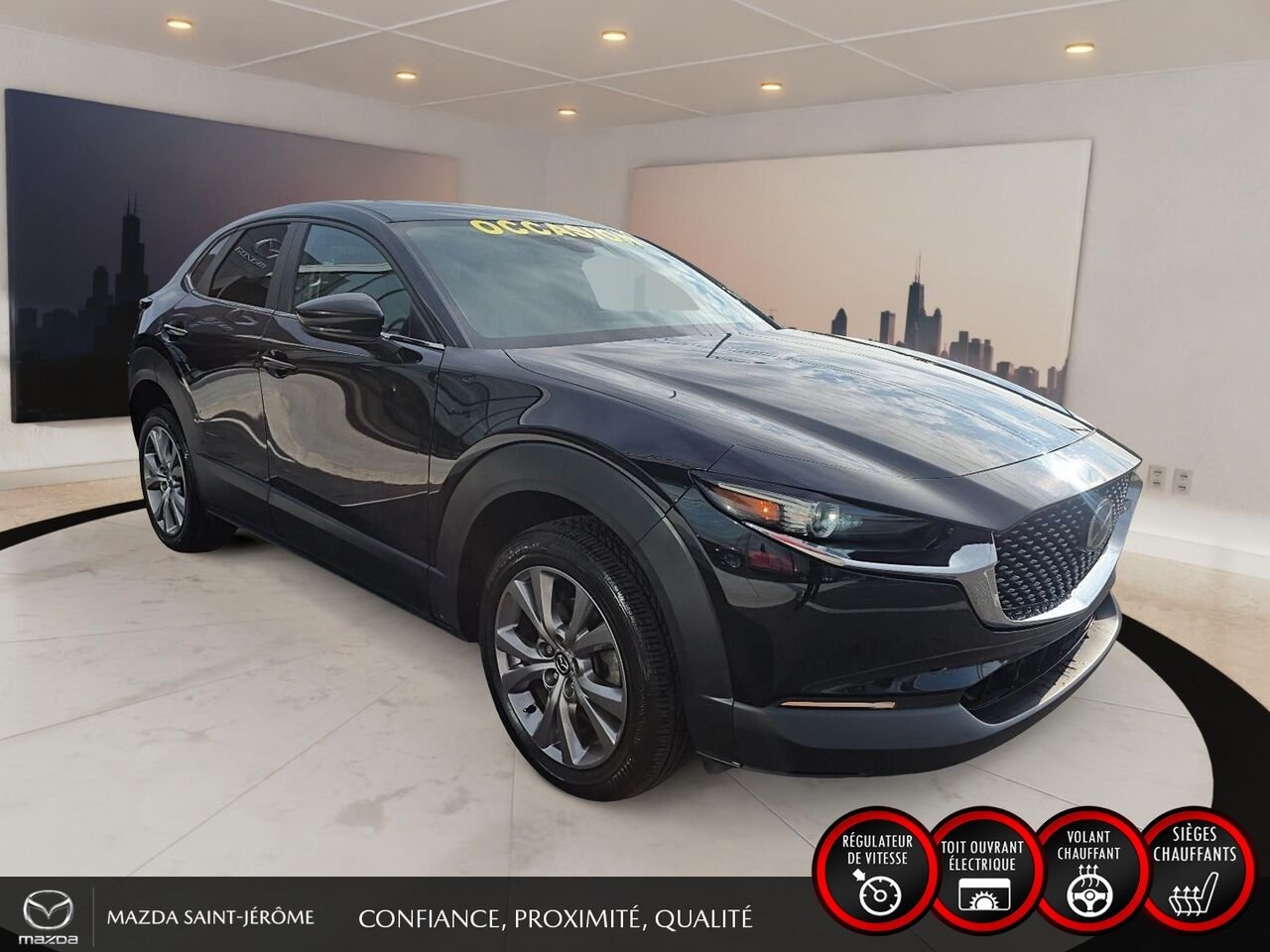 2020 Mazda CX-30 Black Saint-Jérôme - photo #3