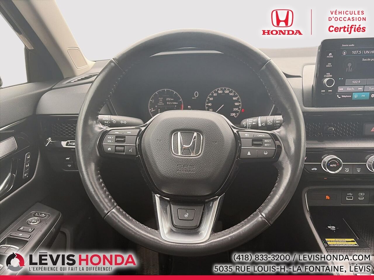 Honda CR-V EX-L AWD EX-L Traction Intégrale 2023 Gris Lévis - photo #19