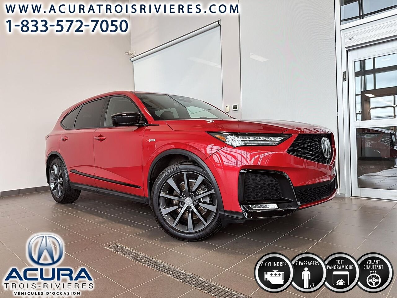 2025 Acura MDX Red Trois-Rivières - photo #0