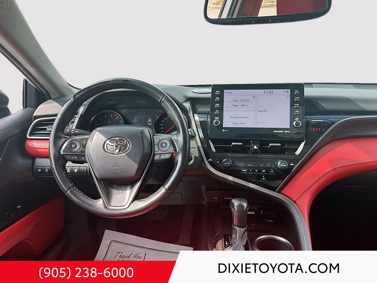 2022 Toyota Camry XSE AWD / CLEAN CARFAX / MOONROOF / HEATED SEATS / ALLOY WHEELS / CARPLAY AND ANDROID AUTO Wind Chill Pearl with Black Roof Mississauga - photo #17