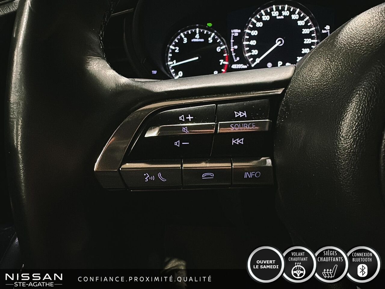 Mazda CX-30 GS TI | SEULEMENT 48 320 KM | VOLANT CHAUFFANT EN CUIR | RÉGULATEUR RADAR | CAMÉRA DE RECUL 2021 Gris Saint-Jérôme - photo #15