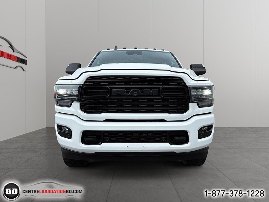 2022 Ram 2500 Limited cabine d'équipe 4x4 caisse de 6,4 pi White