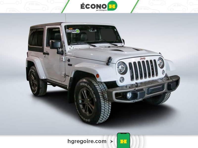 Jeep Wrangler 2016 2016 Blanc
