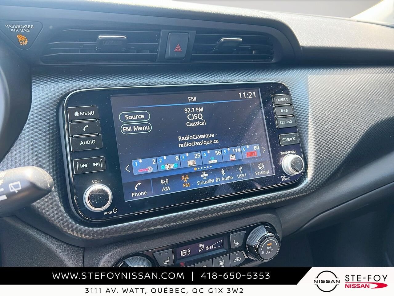 2024 Nissan Kicks SV TA Grey Ste-Foy - photo #17