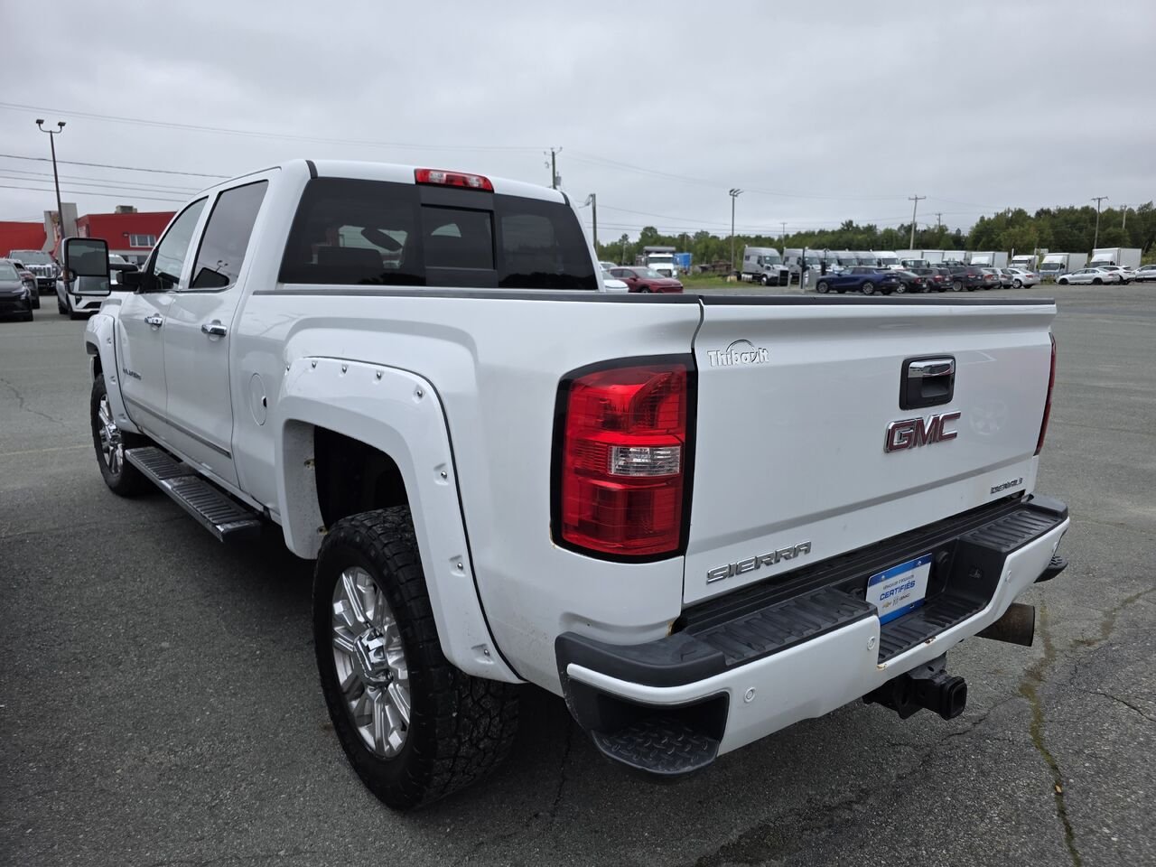 GMC Sierra 2500HD Denali 2017 Blanc Rouyn-Noranda - photo #2