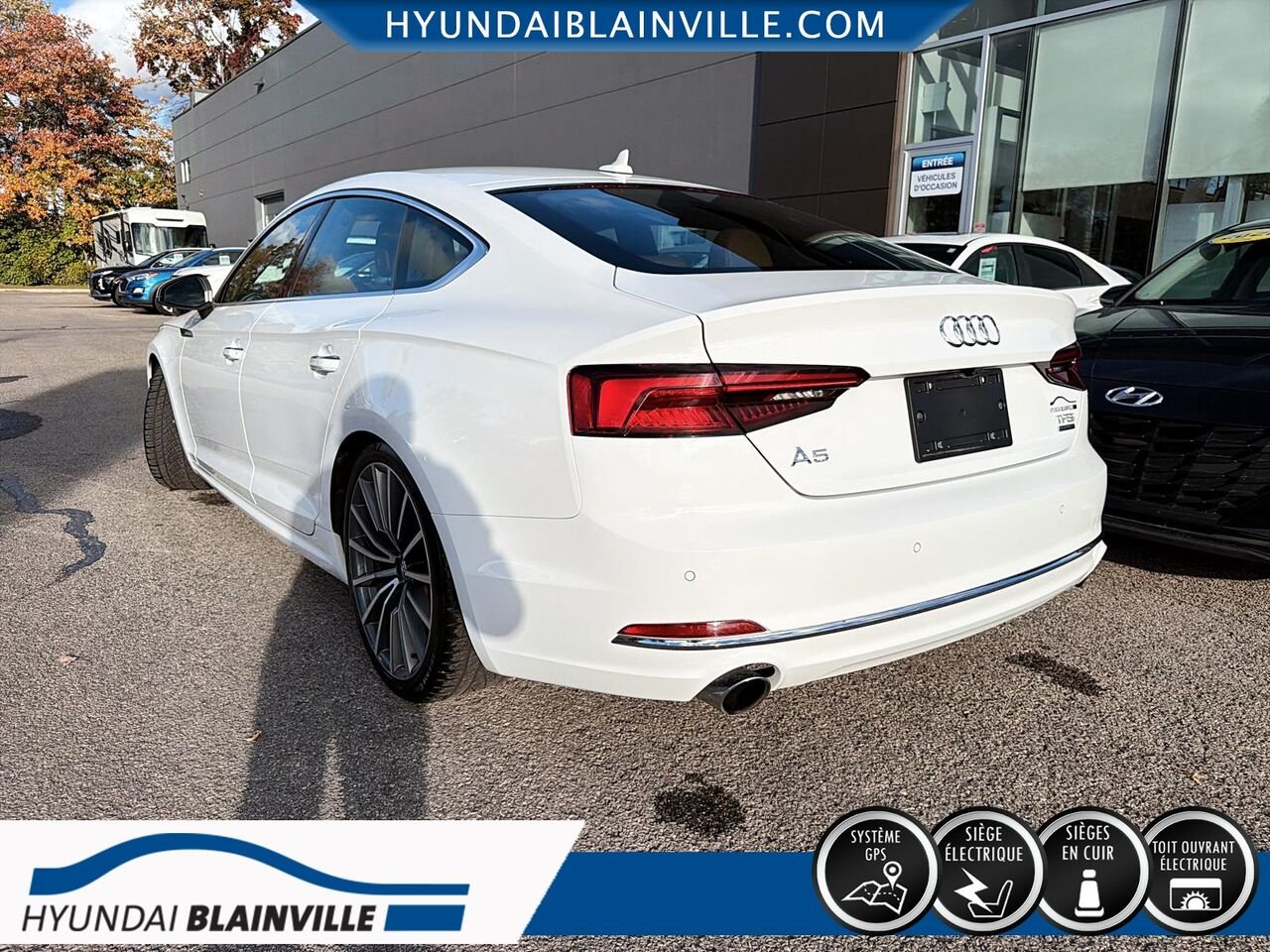 Audi A5 Sportback 2018 Blanc Blainville - photo #5