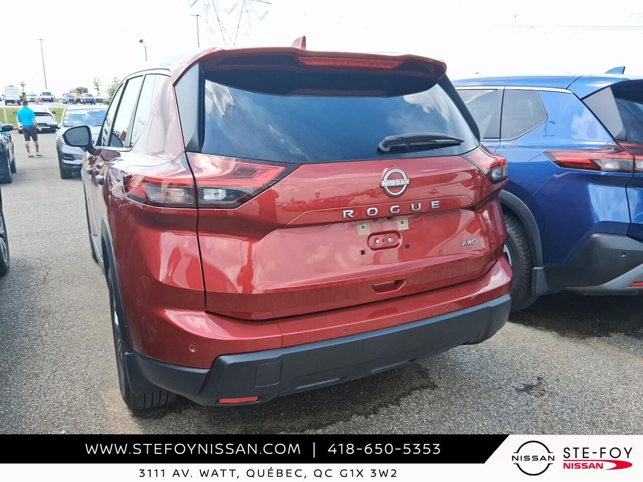 Red 2024 Nissan Rogue SUV / Crossover All-Wheel Drive Continuously Variable Transmission