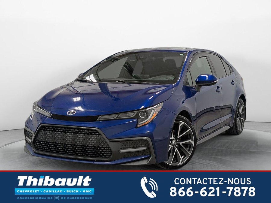 Toyota COROLLA XSE Toit Ouvrant Volant Chauffant 2020 Bleu