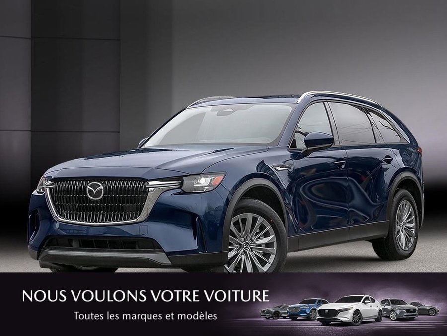Mazda CX-90 hybride rechargeable 2026 2026 Bleu cristal foncé mica