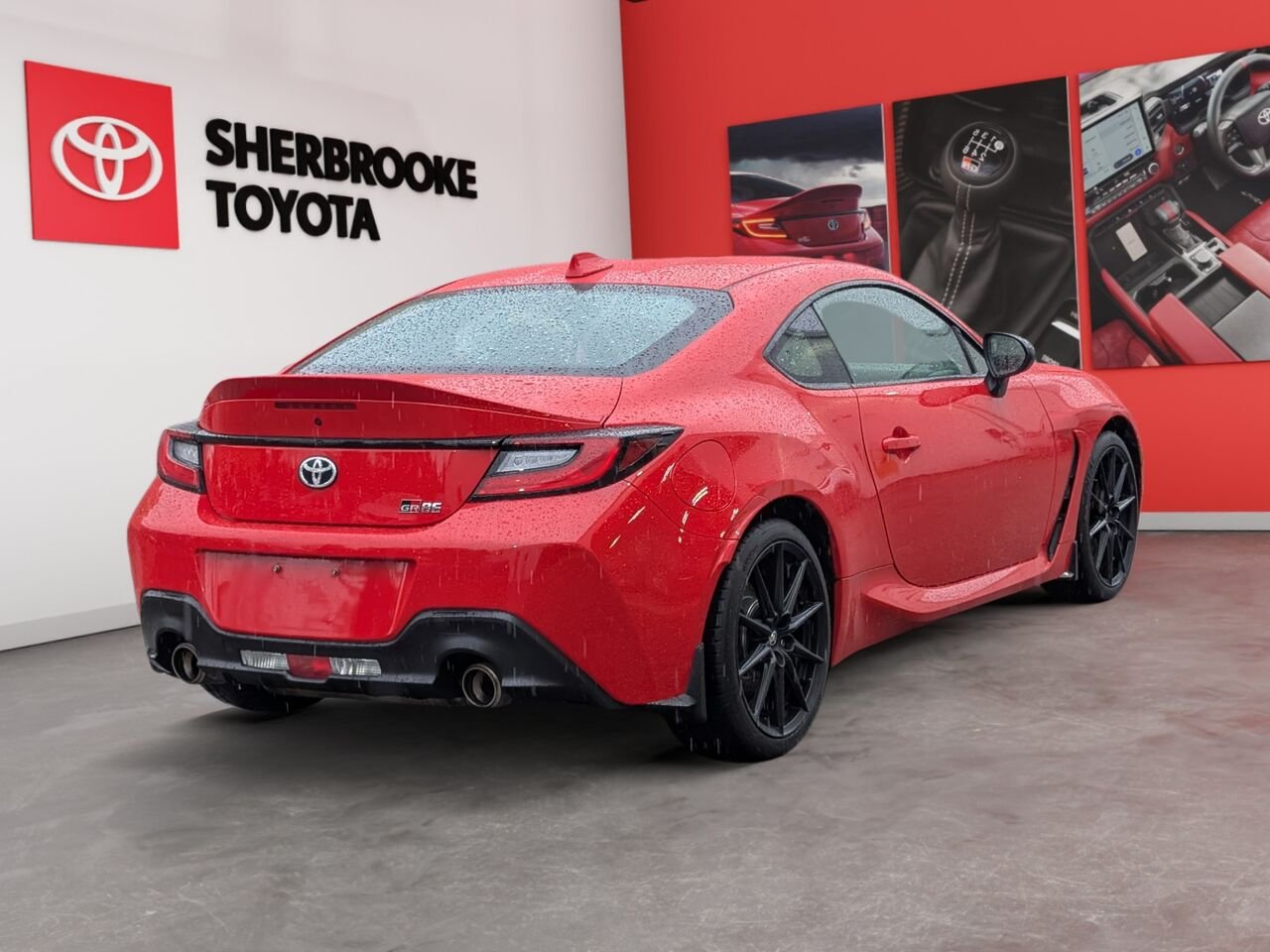 2023 Toyota GR86 JF1ZNBE16P9761875 Red Sherbrooke - photo #3