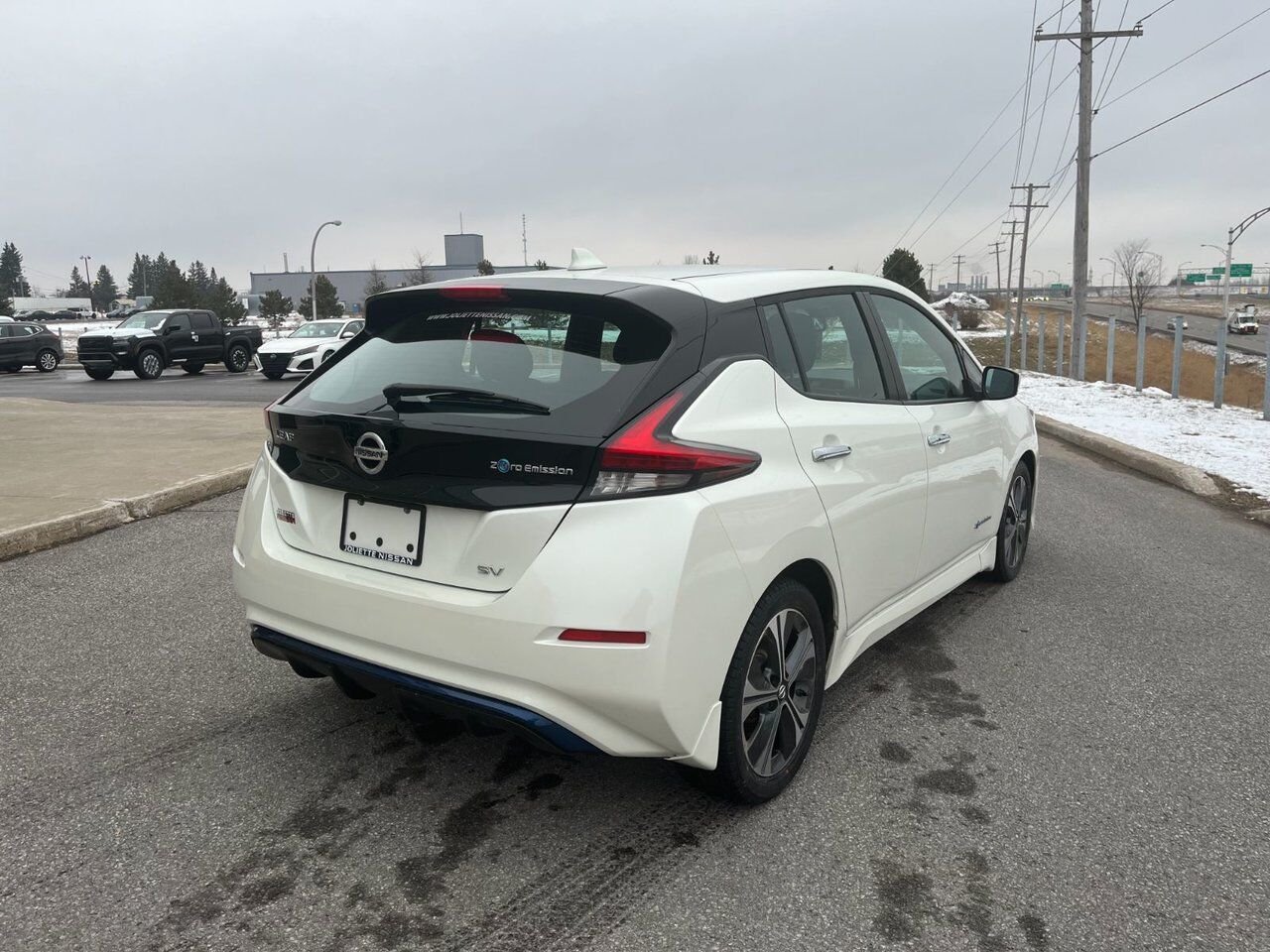 Nissan Leaf 2019 Noir Joliette - photo #3