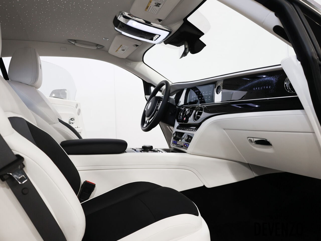 Rolls-Royce Spectre 2024 Blanc Saint-Eustache - photo #6