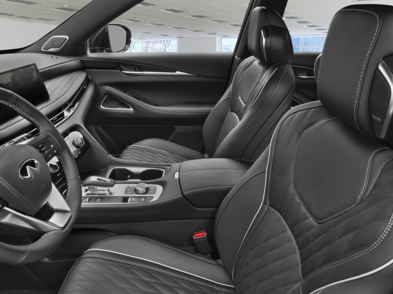 INFINITI QX65 2027 Blanc brillant/Noir obsidienne Saint-Basile-le-Grand - photo #12