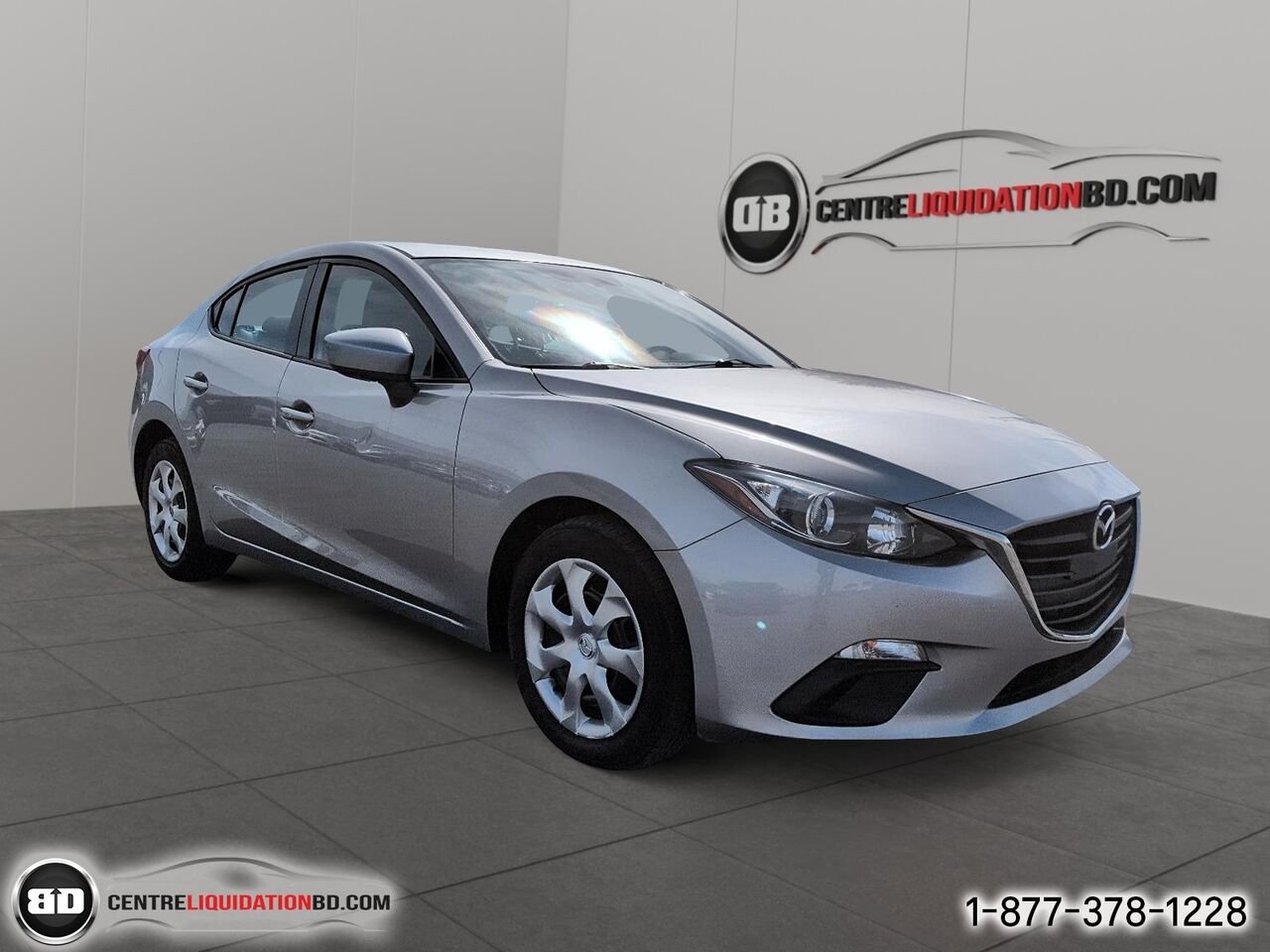 Mazda Mazda3 Berline 4 portes, boîte manuelle, GX | BD0405 2016 Argent Granby - photo #2