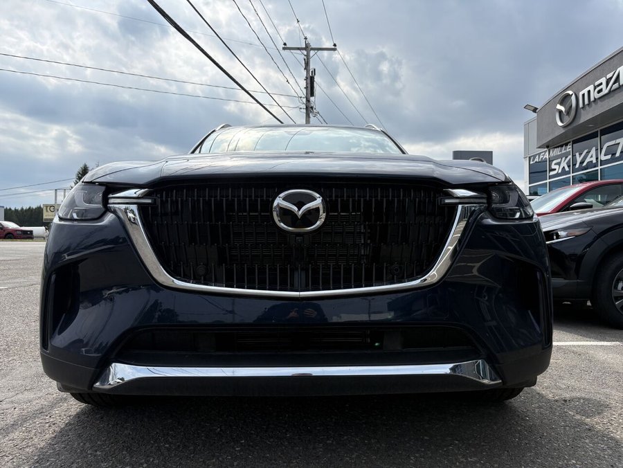 MAZDA CX-90 hybride rechargeable GT TI 2026 Bleu cristal foncé mica