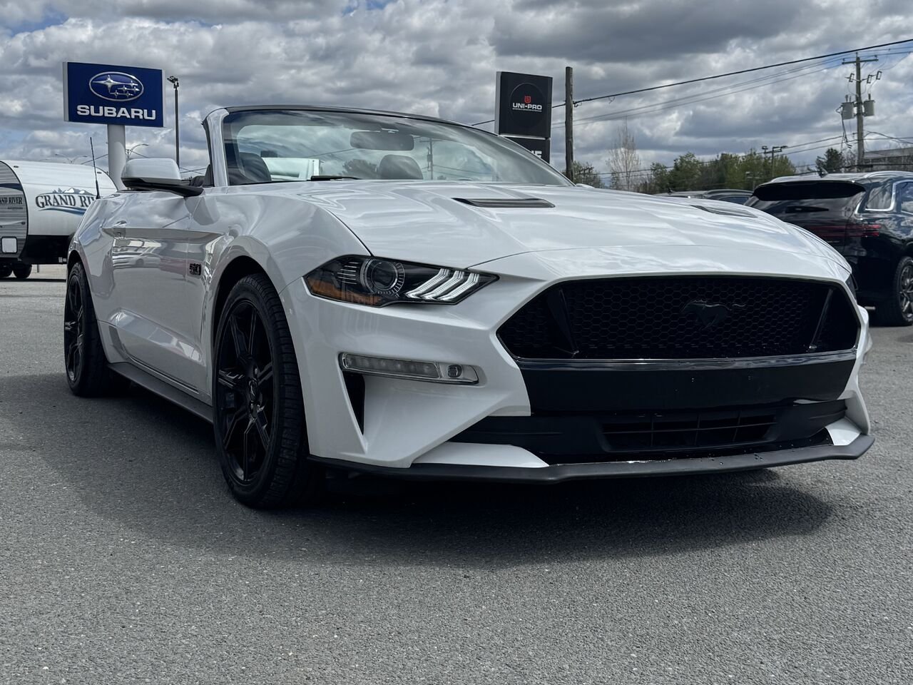 2018 Ford Mustang GT Convertible White Granby - photo #8