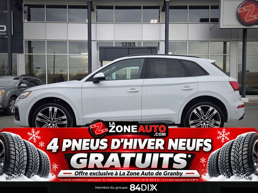 Audi SQ5 Technik Technik + Cuir rouge 2021 Blanc