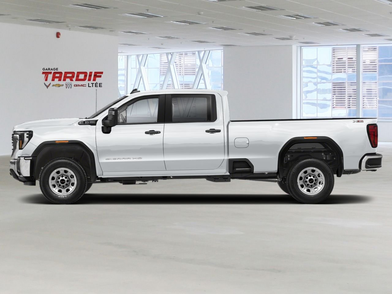 2026 GMC Sierra 3500HD Pro cabine multiplace 4RM 172 po Summit White Amos - photo #1