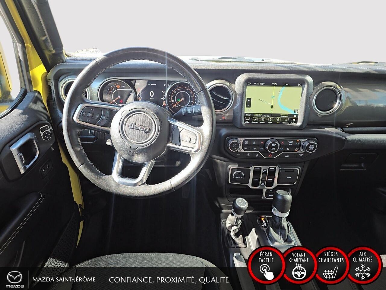 2023 Jeep Wrangler Yellow Saint-Jérôme - photo #20
