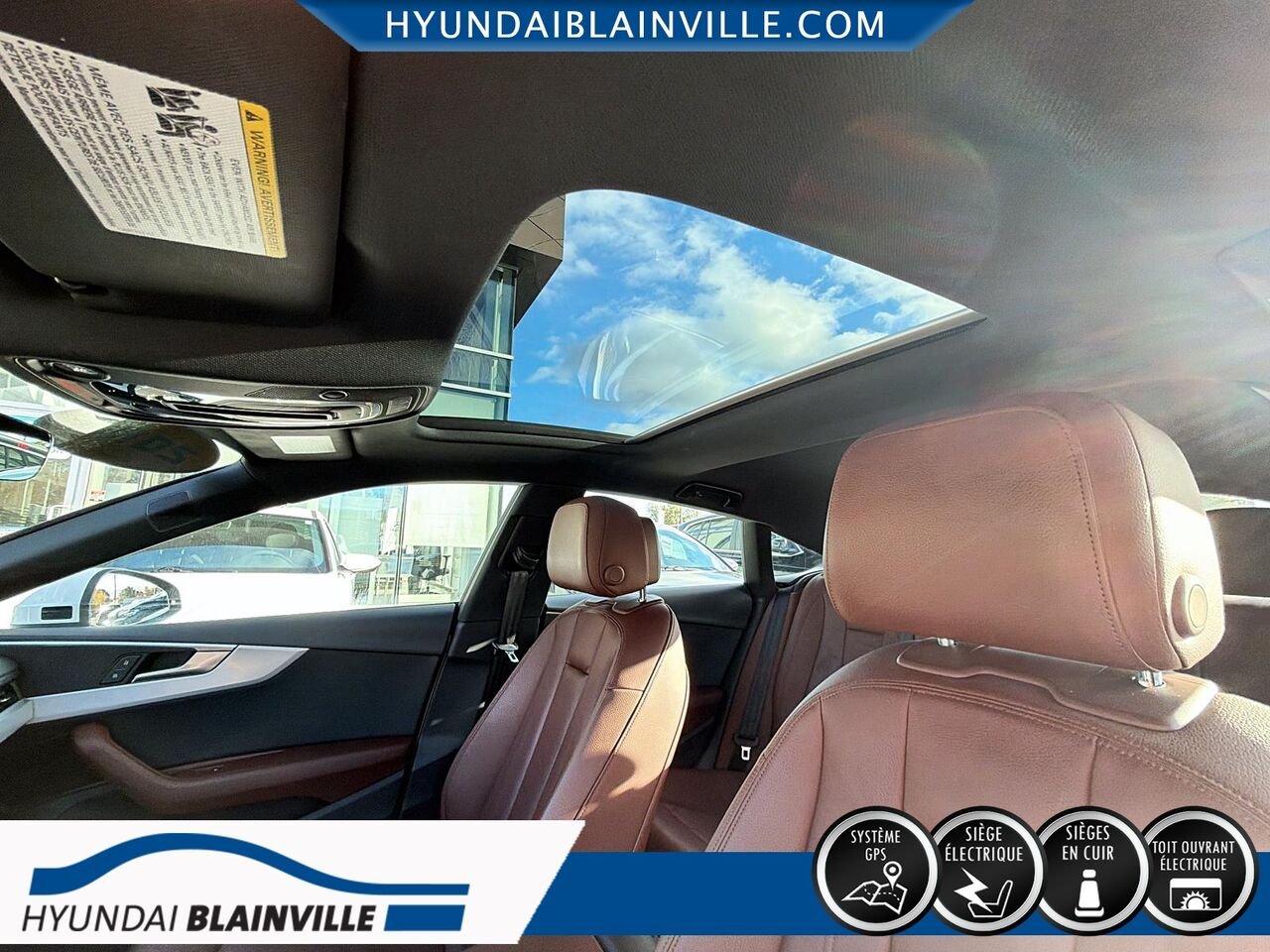 Audi A5 Sportback 2018 Blanc Blainville - photo #19