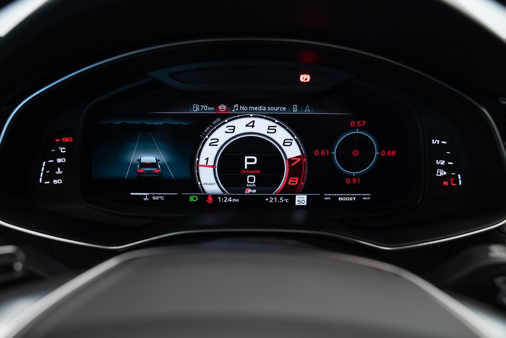 Audi RS 6 Avant 4.0 TFSI quattro Tiptronic de performance 2025 Gris Kirkland - photo #8