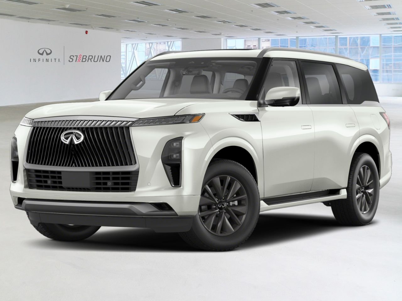 INFINITI QX80 2026 Blanc radiant triple couche nacré  - photo #0