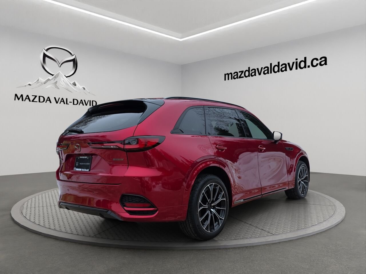 2026 Mazda CX-70 MHEV Signature AWD Soul Red Crystal Metallic Val-David - photo #17