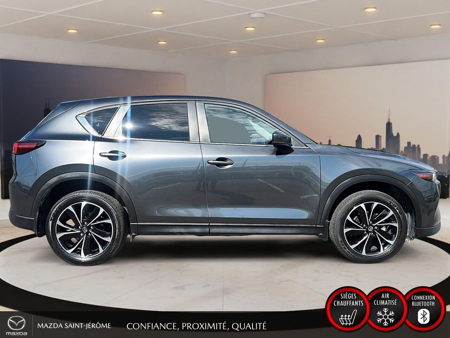 Mazda CX-5 GS LUXURY | TOIT OUVRANT | CUIR | AWD 2023 Gris