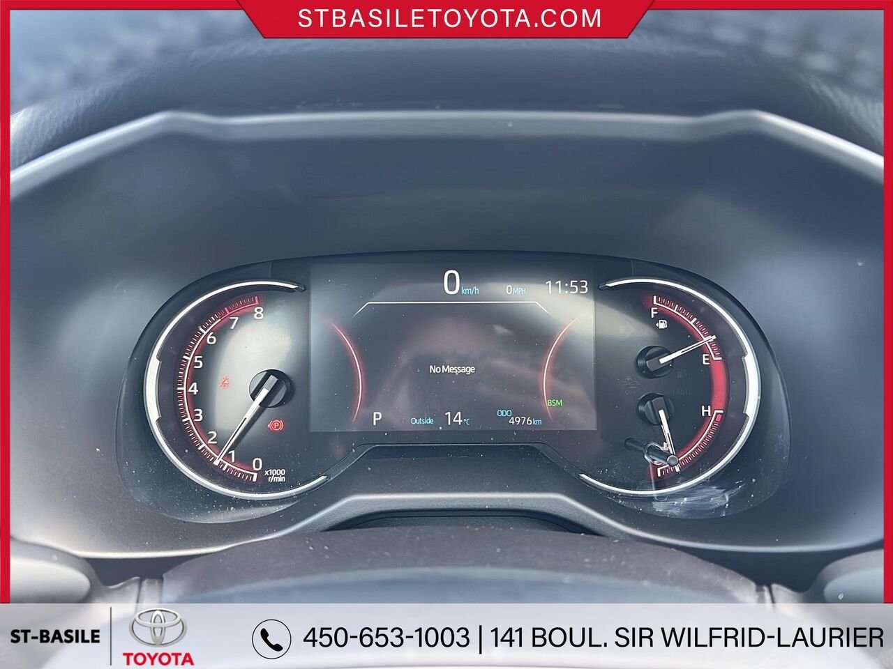 TOYOTA RAV4 2025 Rouge rubis nacré Saint-Basile-le-Grand - photo #16