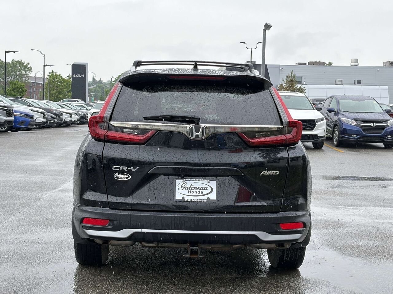Honda CR-V LX 2021 Noir Gatineau - photo #4