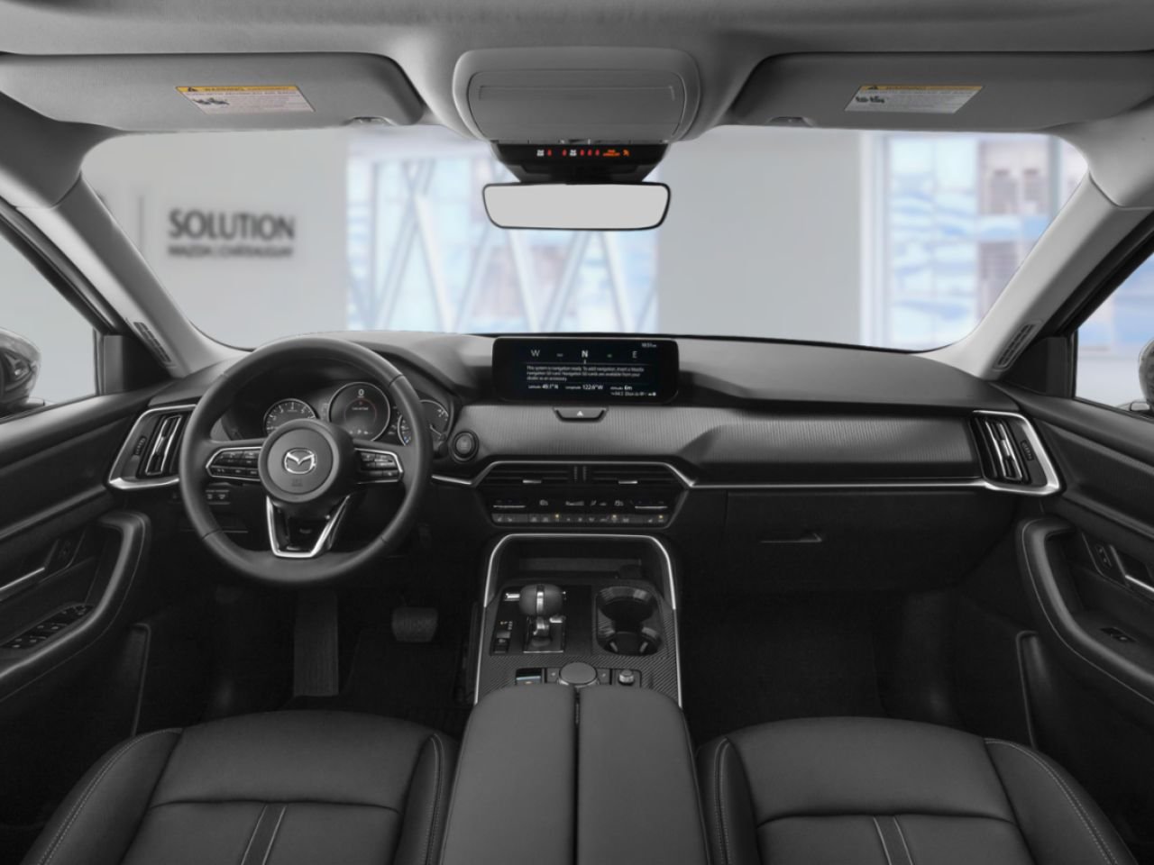 MAZDA CX-90 hybride léger GS-L TI 2026 Blanc rhodium métallisé Châteauguay - photo #8