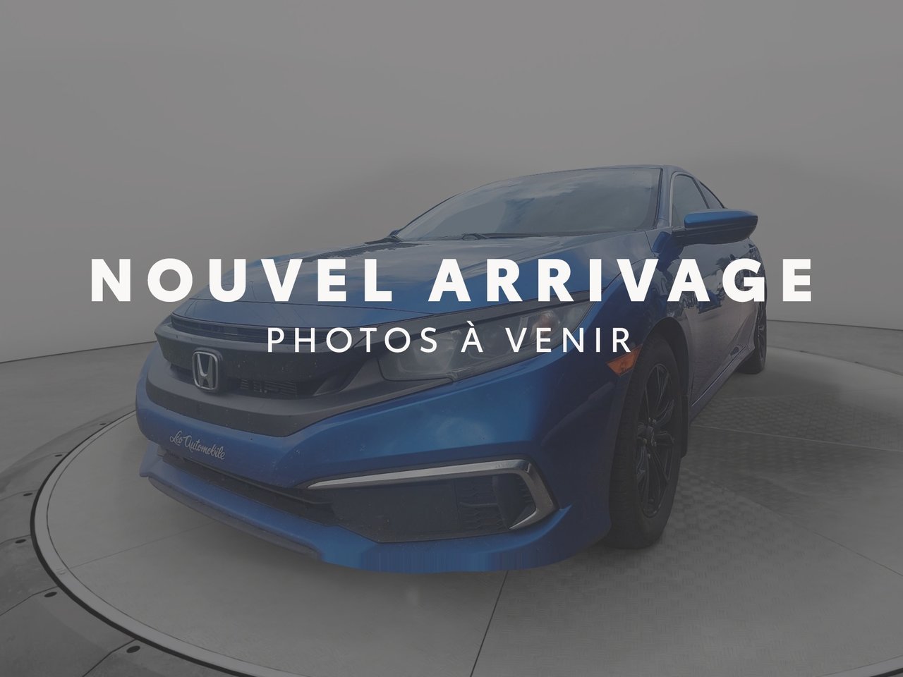 Honda Civic Sedan NIV 2HGFC2F52KH037308 2019 Bleu Baie-Comeau - photo #0