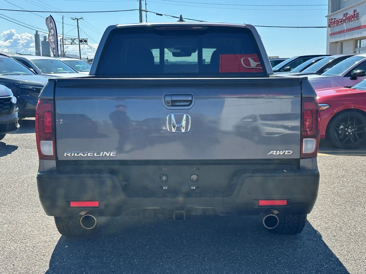 2021 Honda Ridgeline Touring Traction Intégrale Grey Matane - photo #3