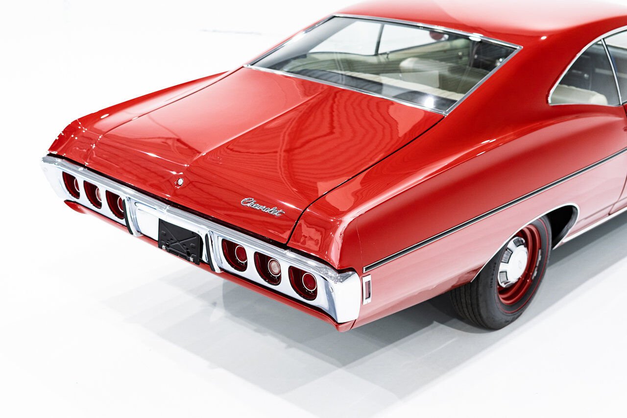 Chevrolet Impala Match N# L72 427/425 4spd 4.56gear Org Bill Of Sale | PRIX EN USD 1968 Rouge Montréal - photo #6