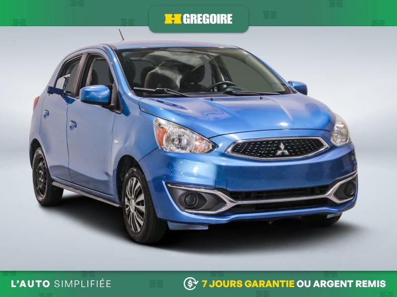 2019 Mitsubishi Mirage Blue Laval - photo #0