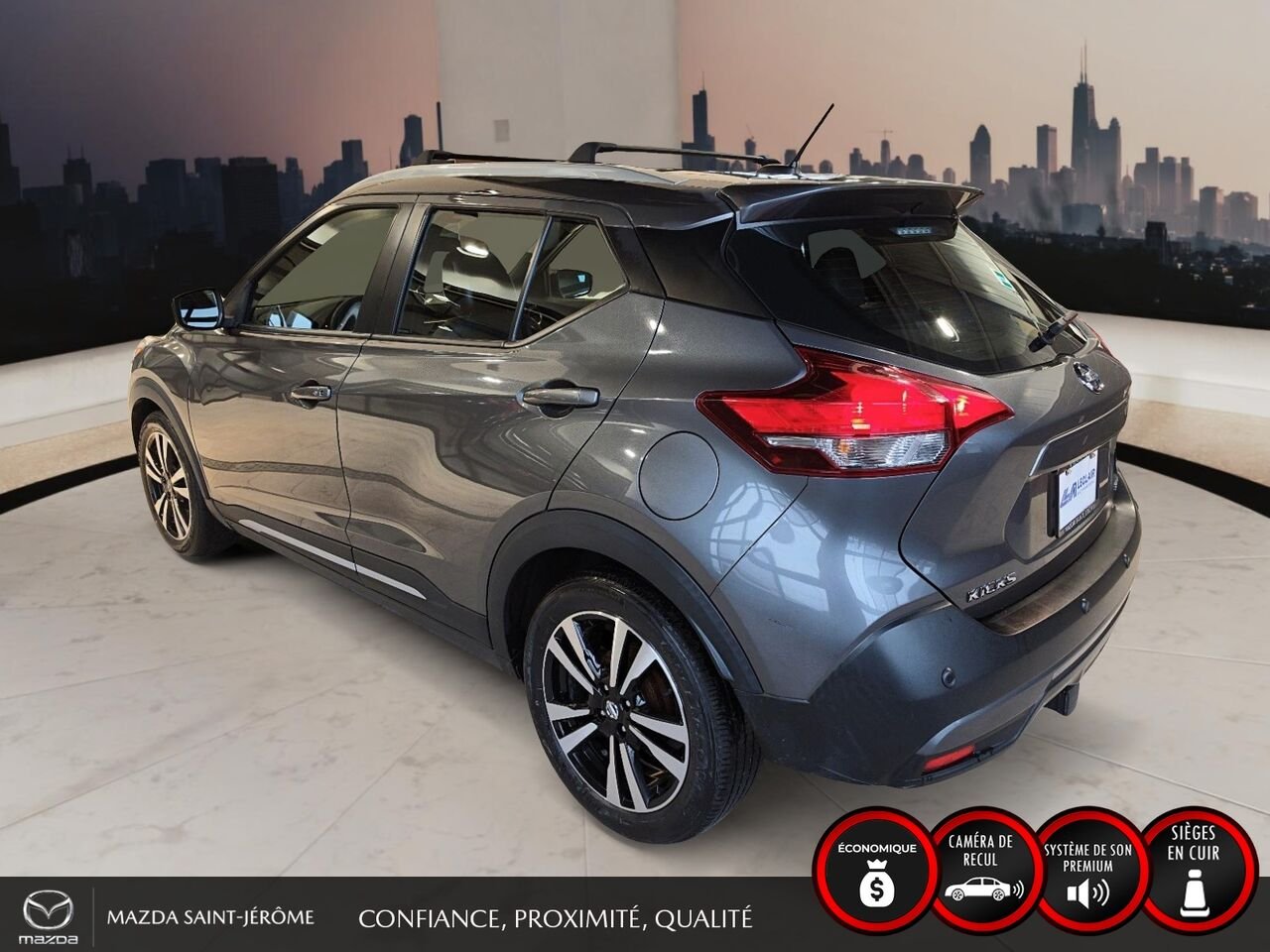 Nissan Kicks 2020 Bleu Ste-Agathe des Monts - photo #8