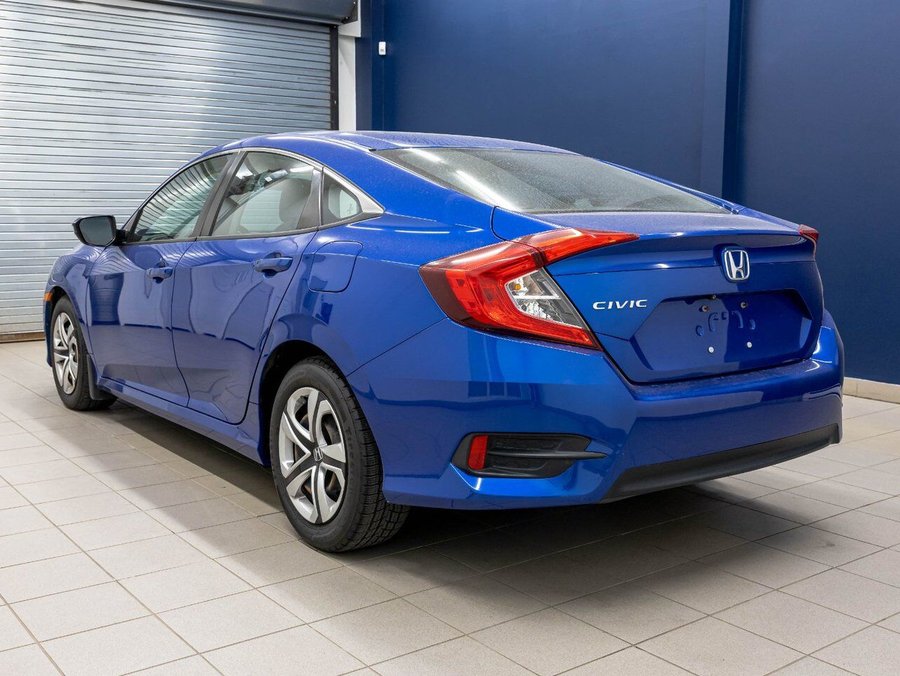 Honda Civic LX AUTO *SIÈGES CHAUFF* CARPLAY BLUETOOTH *BAS KM* 2018 Bleu
