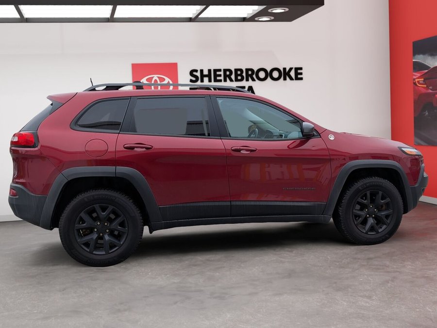 Jeep Cherokee Trailhawk/SIÈGES CHAUFFANTS ET VENTILLÉS/VOLANT CHAUFFANT/AC BIZONE 2017 Rouge